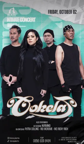 Cokelat Live at Blaze Jakarta