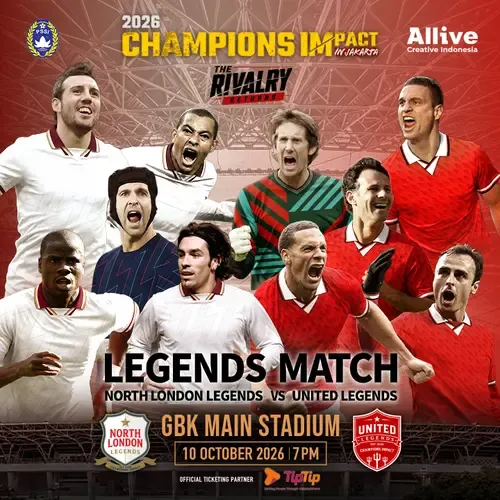 MU vs Arsenal - Legends at Jkt