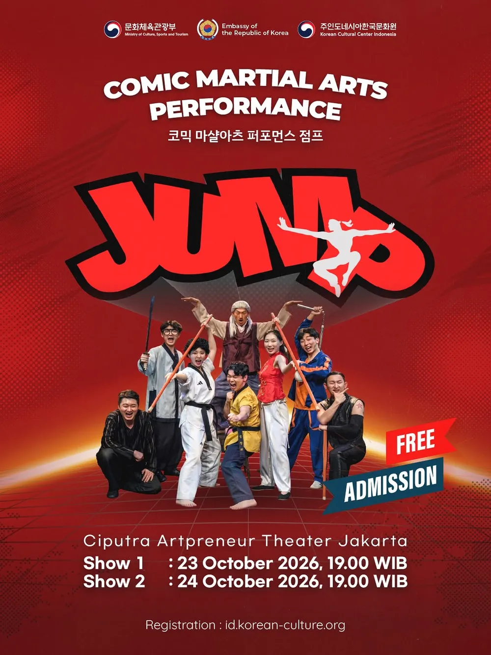 JUMP - Comic Martial Art Performance