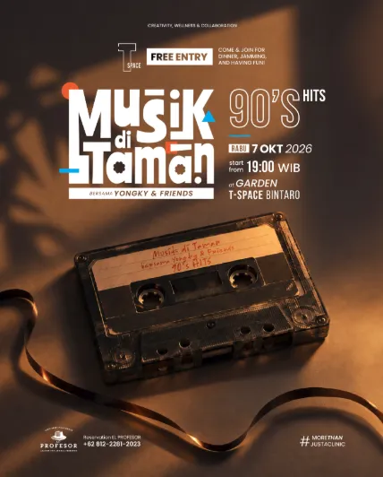 Musik di Taman | T-Space Bintaro - 90s hits