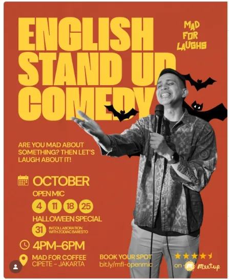 Mad for laugh stand up