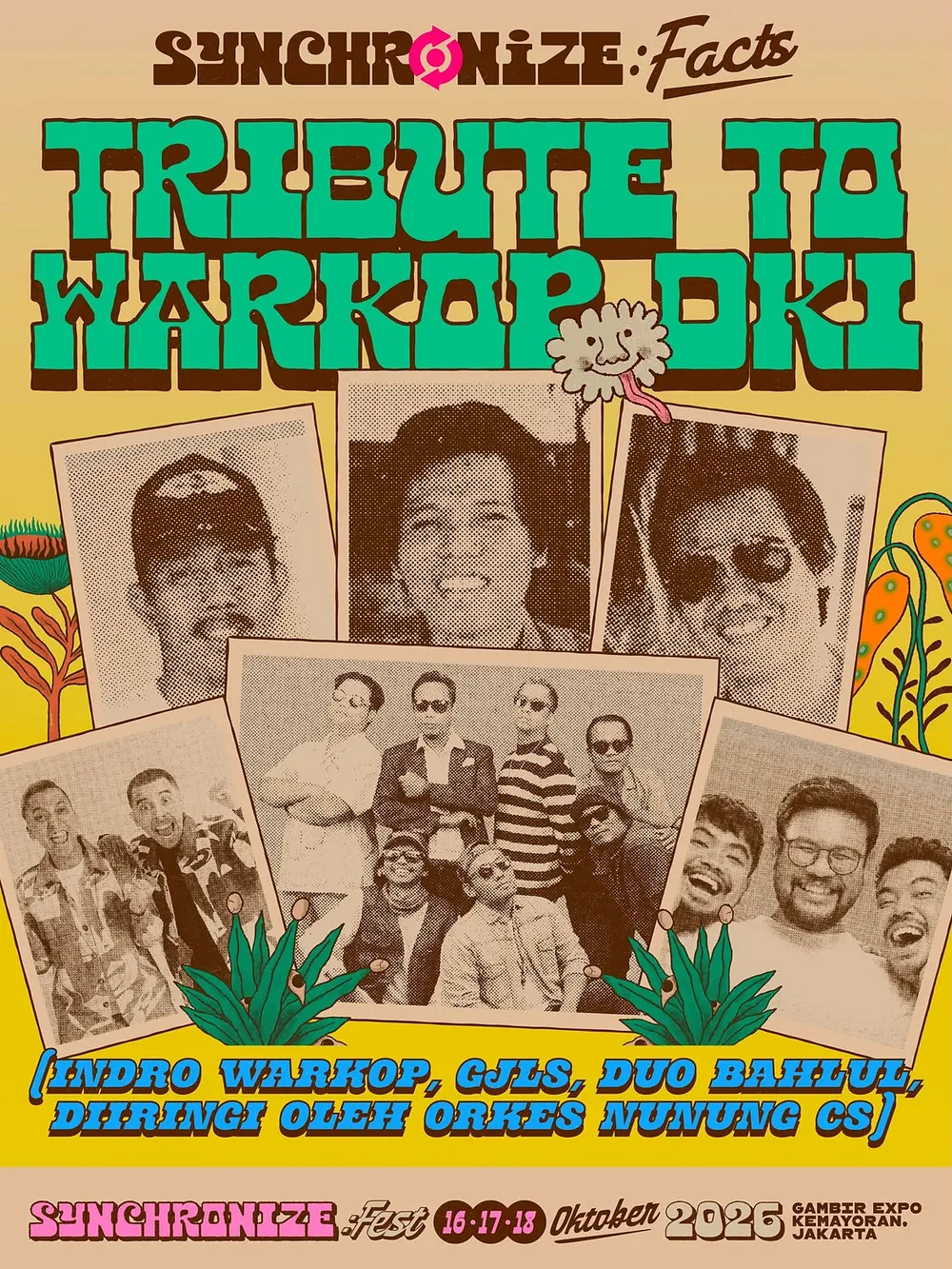 The Tribute to Warkop DKI at Synchronize